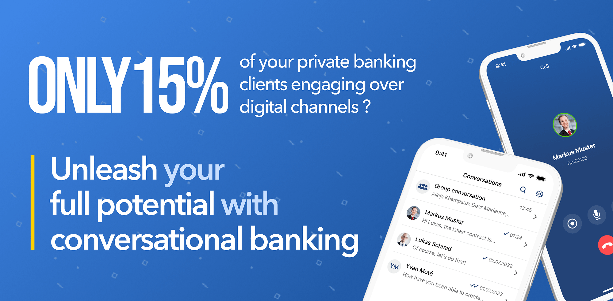 Unleash your full potential with conversational banking!